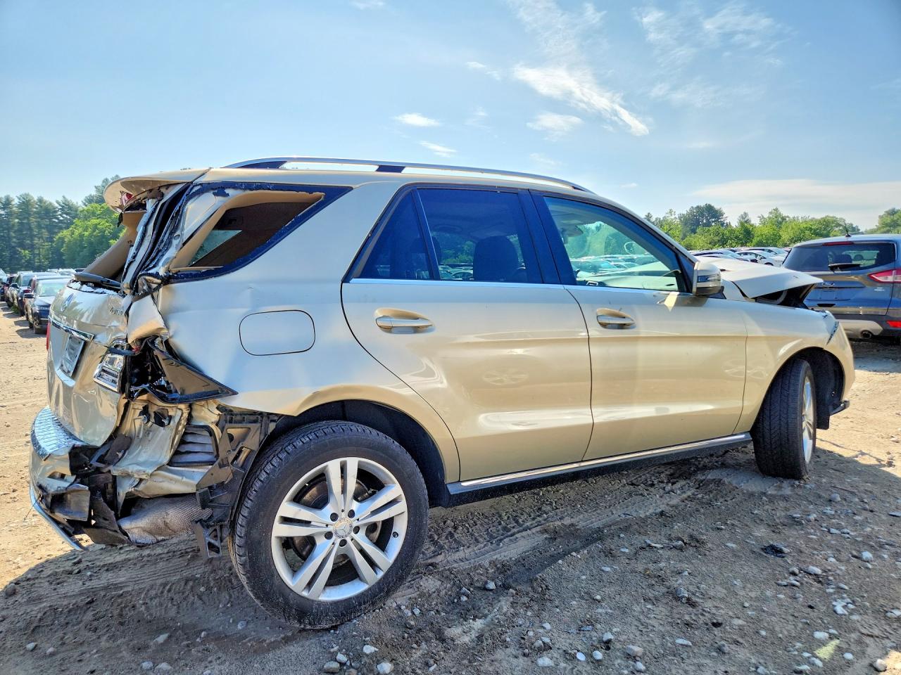 2013 MERCEDES-BENZ ML 350 4MATIC — снимка 3