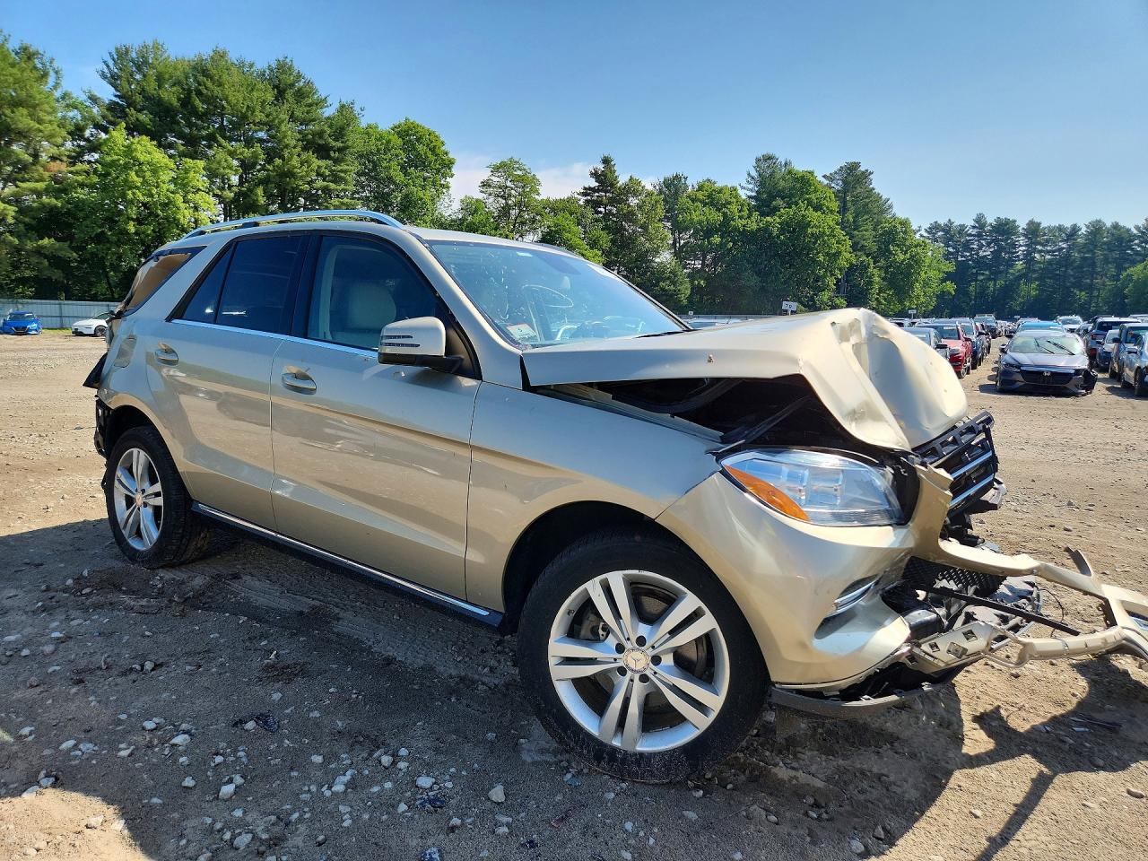 2013 MERCEDES-BENZ ML 350 4MATIC — снимка 4