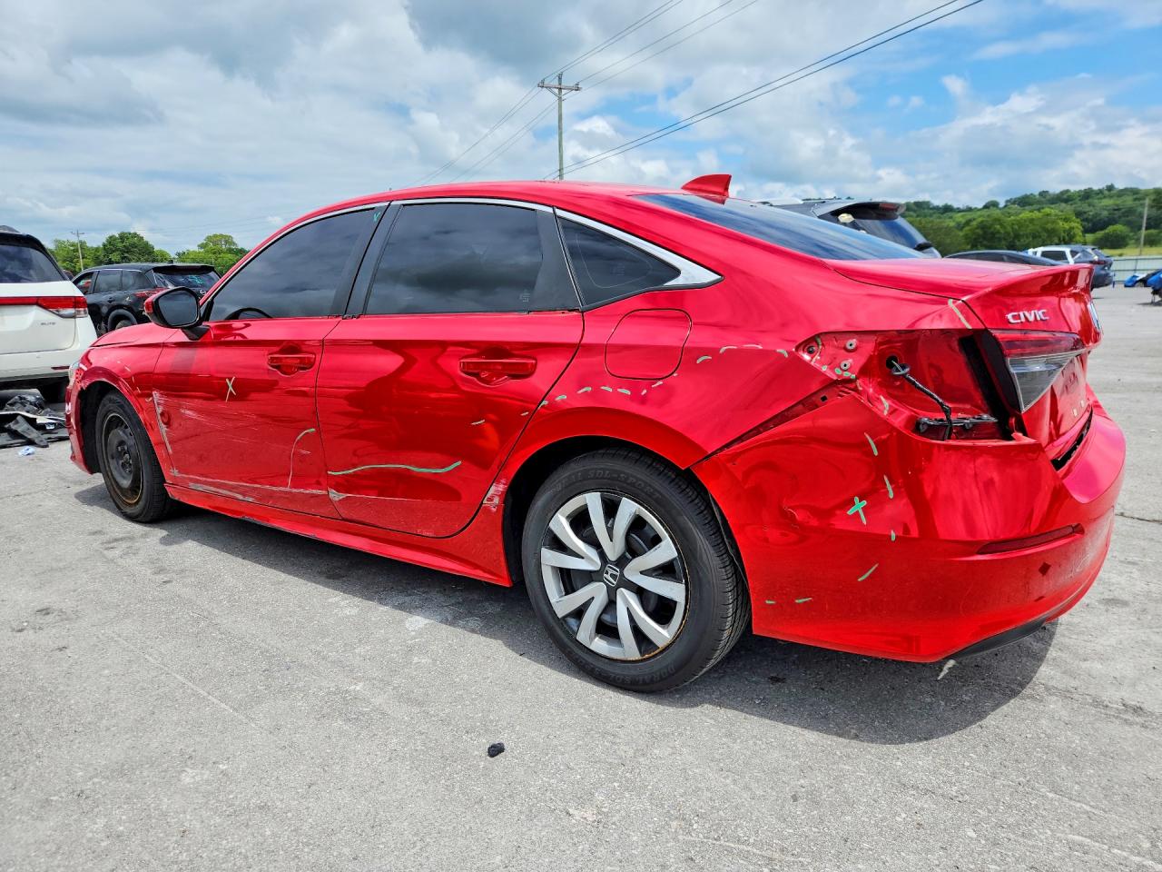 2022 HONDA CIVIC LX — снимка 2