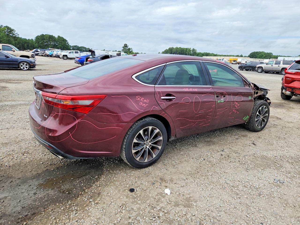 2016 TOYOTA AVALON XLE — снимка 3