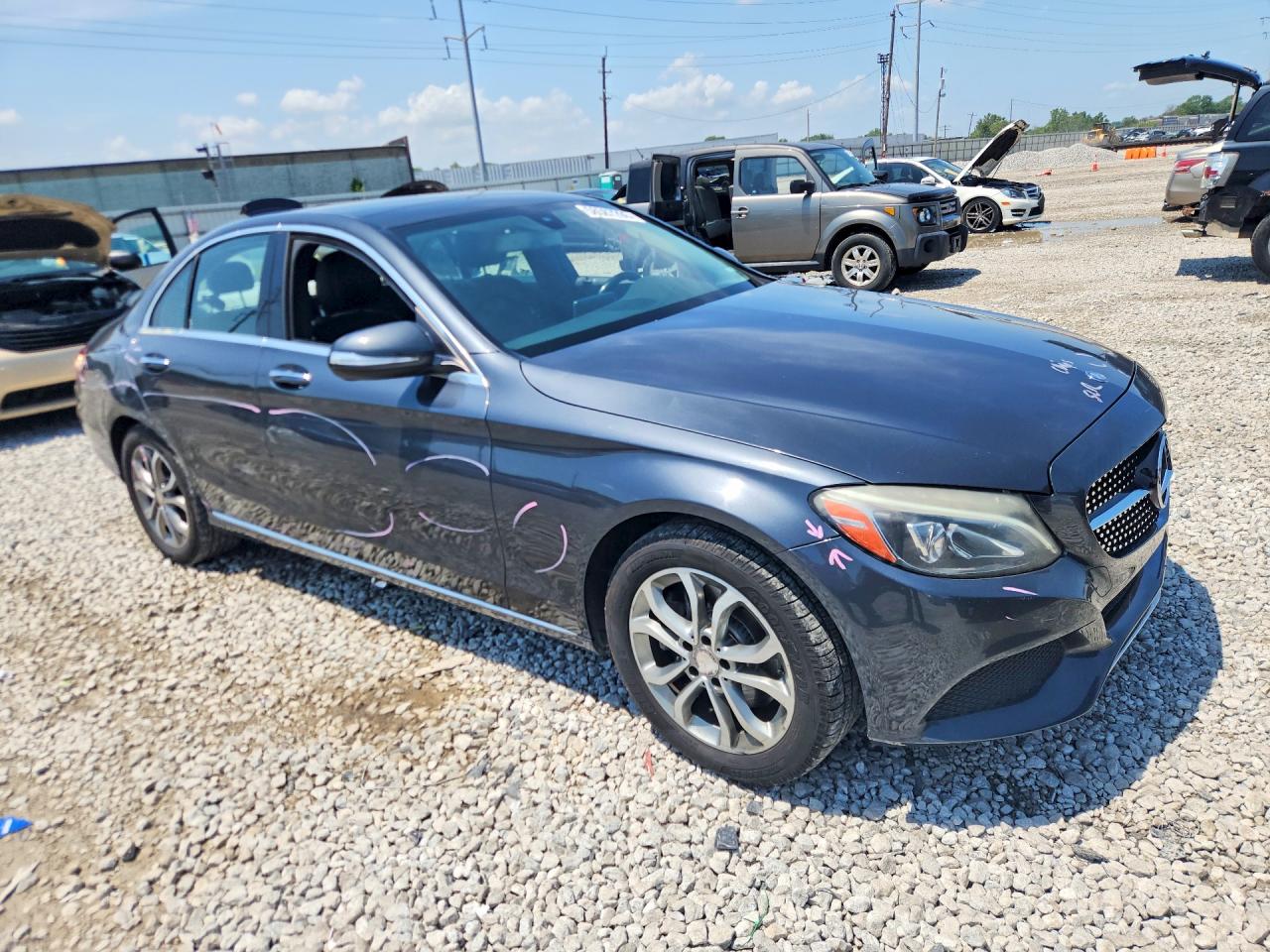 2015 MERCEDES-BENZ C 300 4MATIC — снимка 4