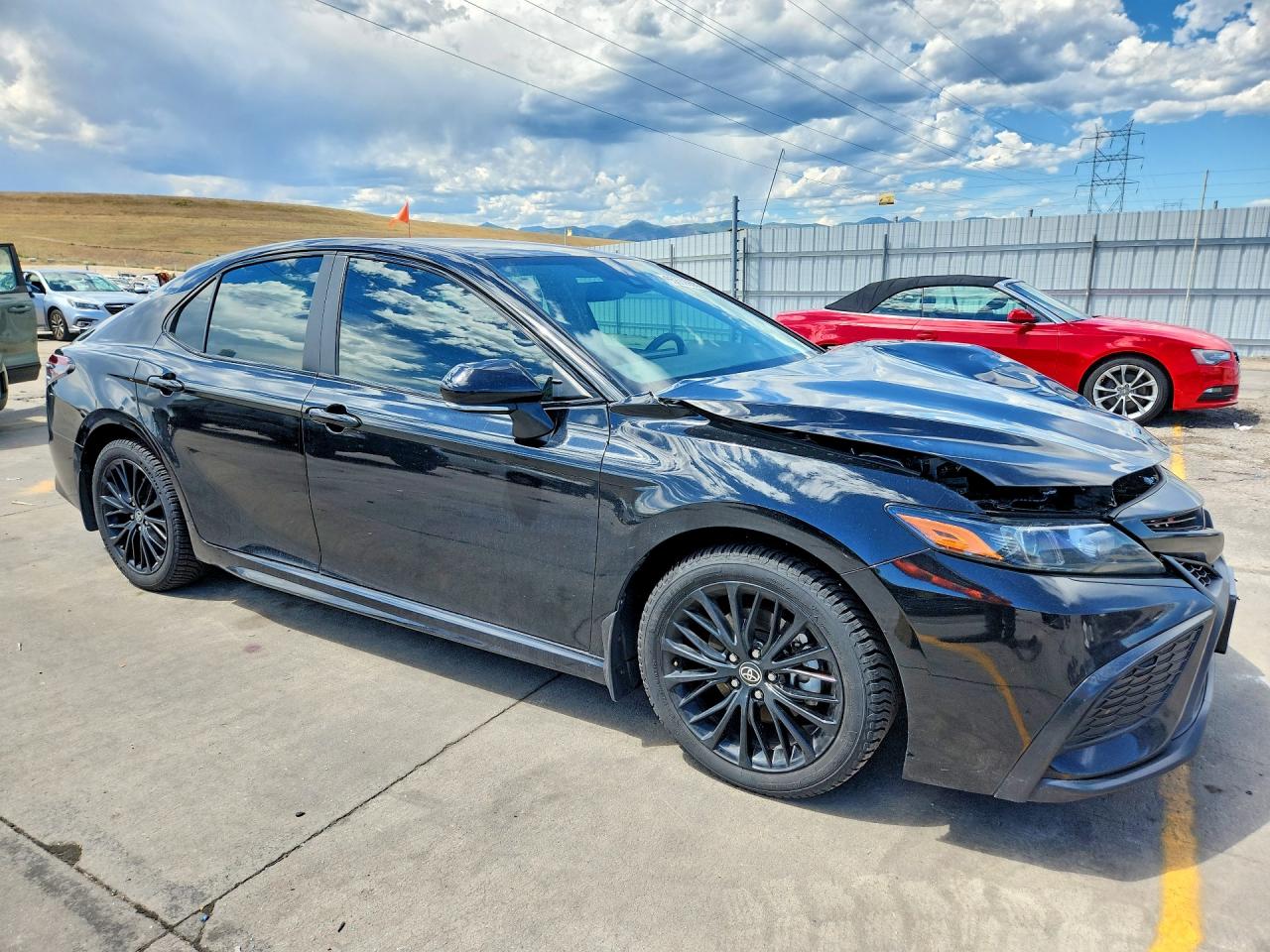 2022 TOYOTA CAMRY SE NIGHTSHADE — снимка 4