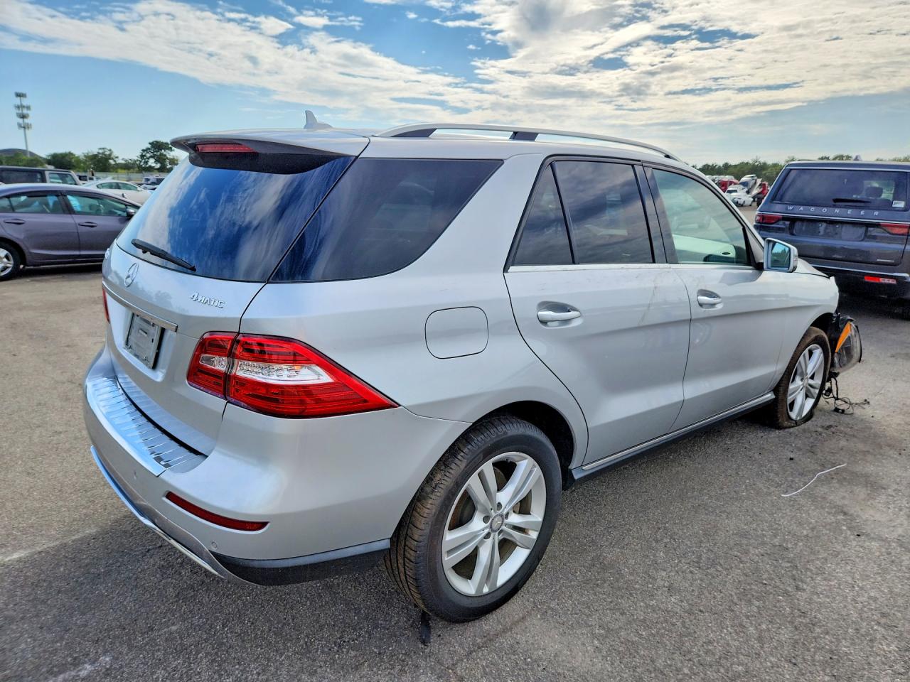 2015 MERCEDES-BENZ ML 350 4MATIC — снимка 3