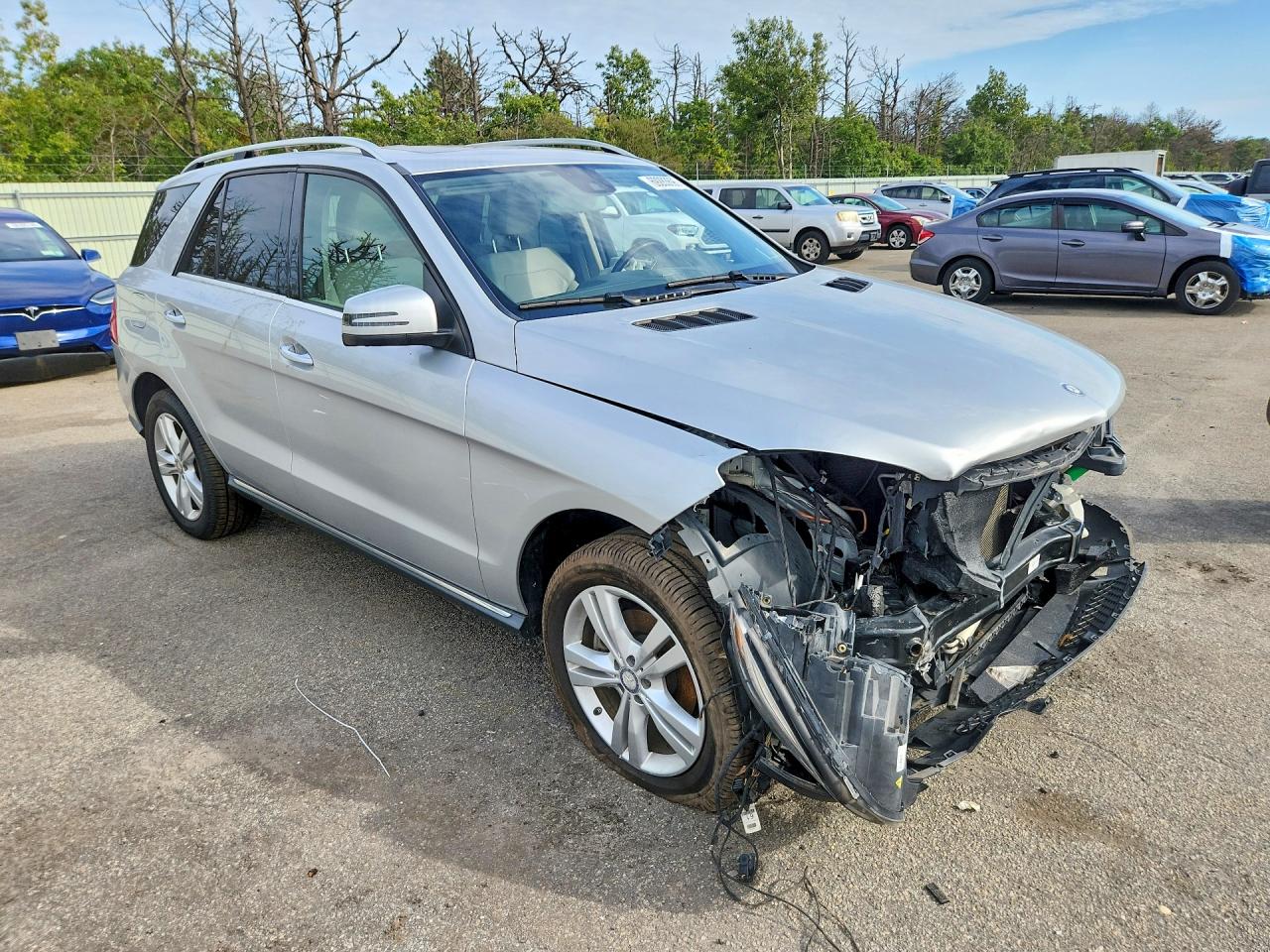 2015 MERCEDES-BENZ ML 350 4MATIC — снимка 4