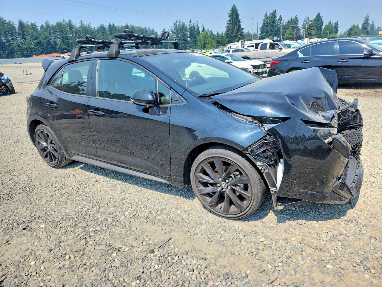 2021 TOYOTA COROLLA HATCHBACK SE NIGHTSHADE EDITION — снимка 4
