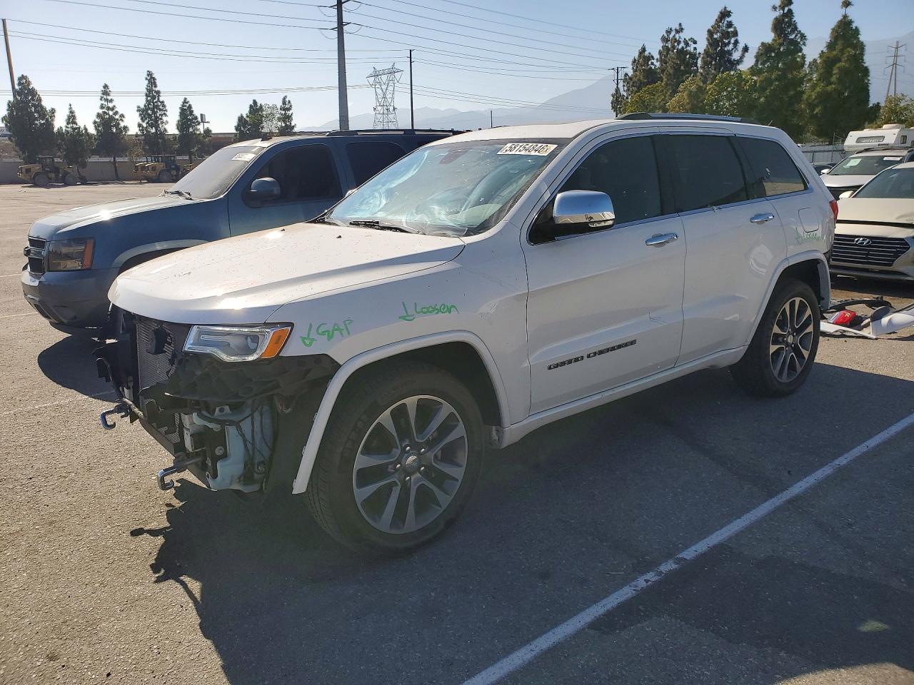 2017 JEEP GRAND CHEROKEE OVERLAND