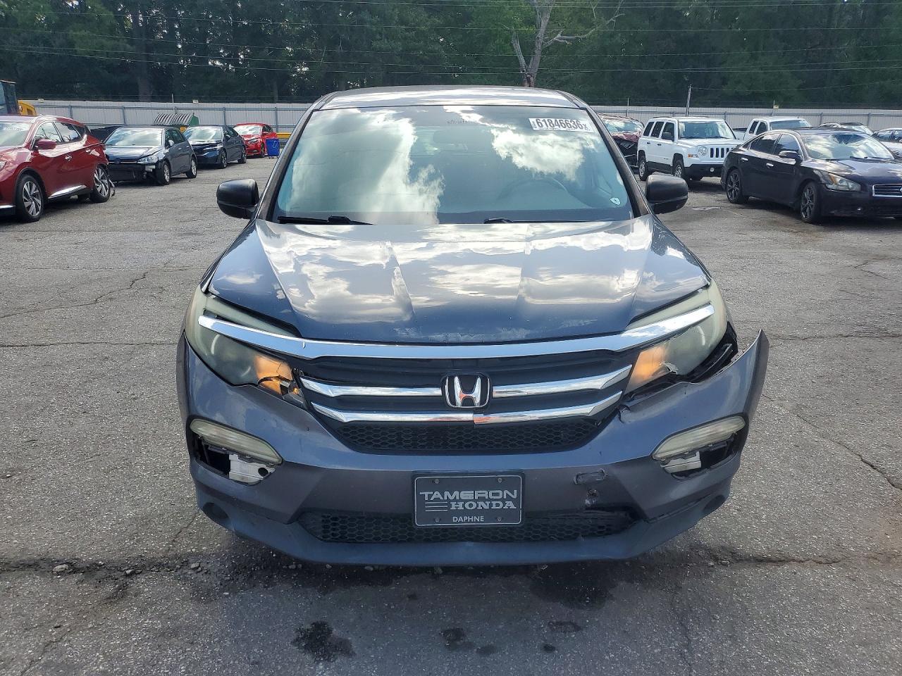 2016 HONDA PILOT LX — снимка 5