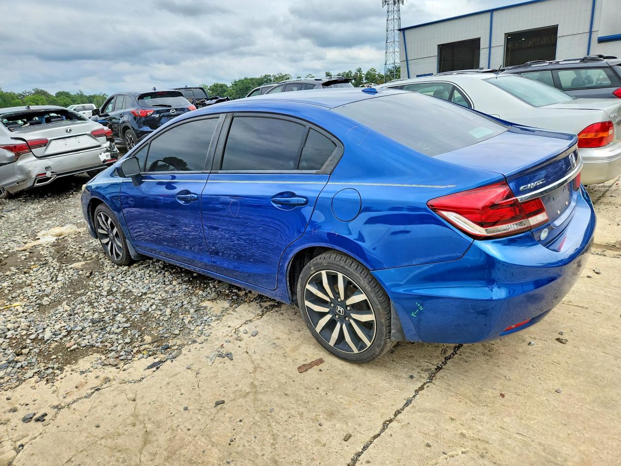 2015 HONDA CIVIC EXL — снимка 2