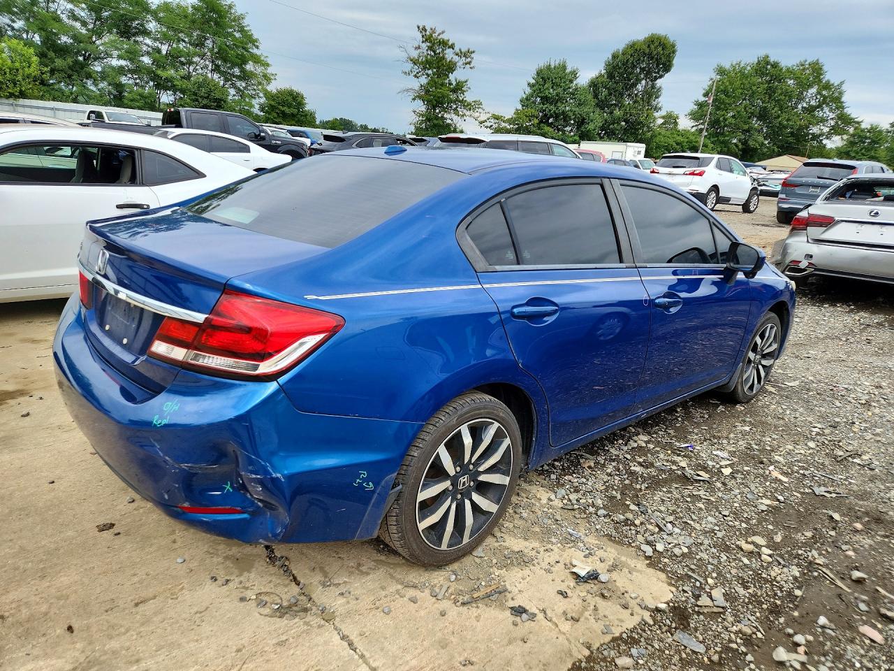 2015 HONDA CIVIC EXL — снимка 3