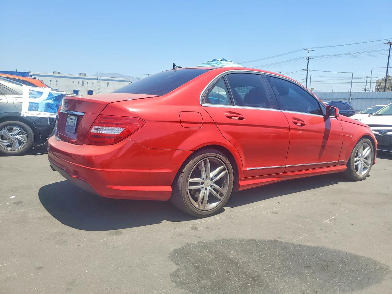 2014 MERCEDES-BENZ C 250 — снимка 3