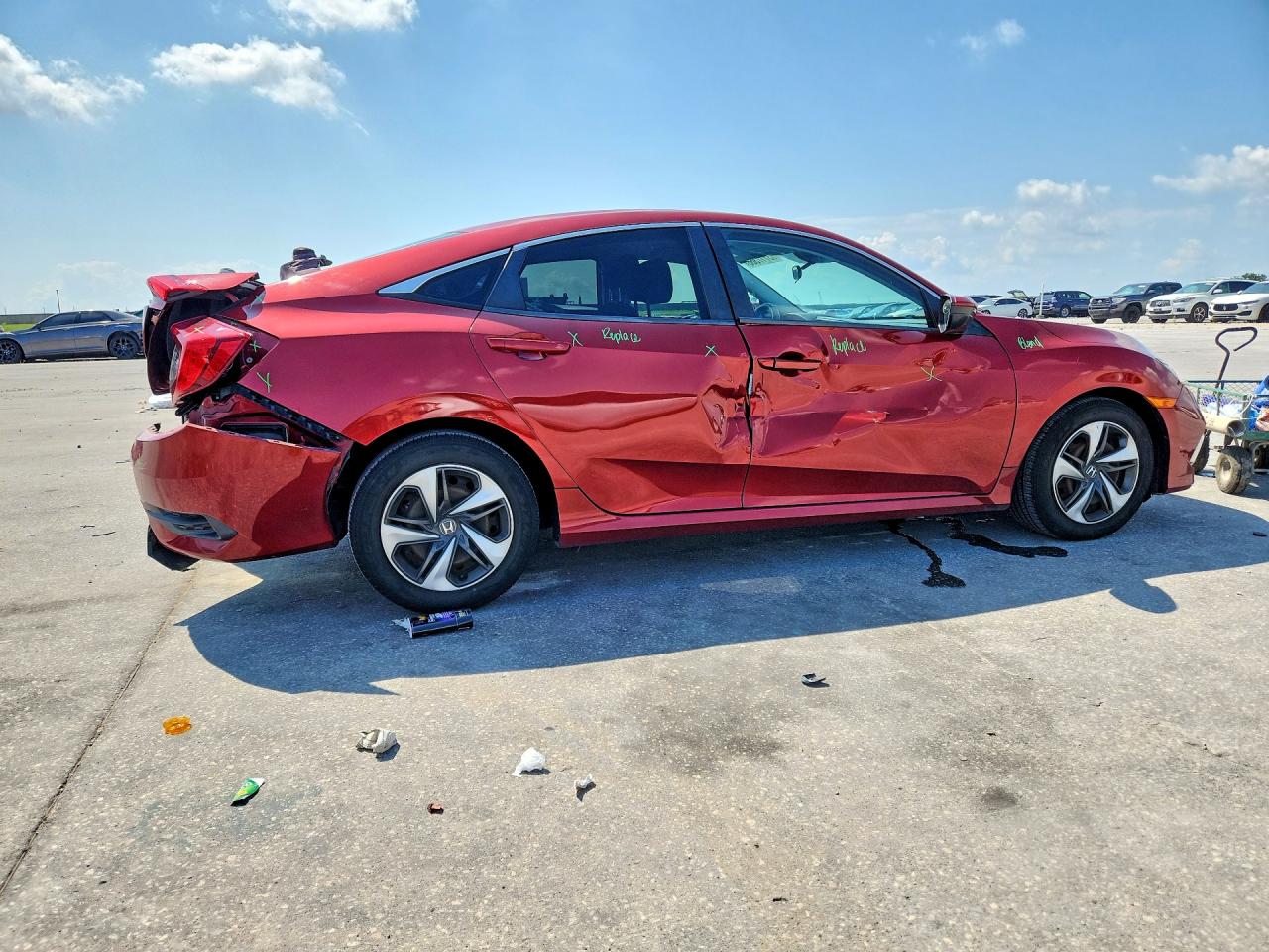 2019 HONDA CIVIC LX — снимка 3