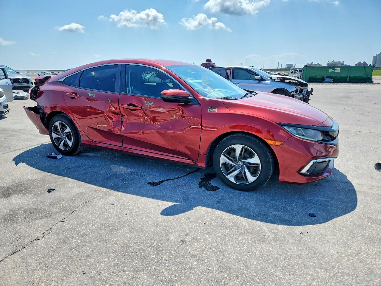 2019 HONDA CIVIC LX — снимка 4