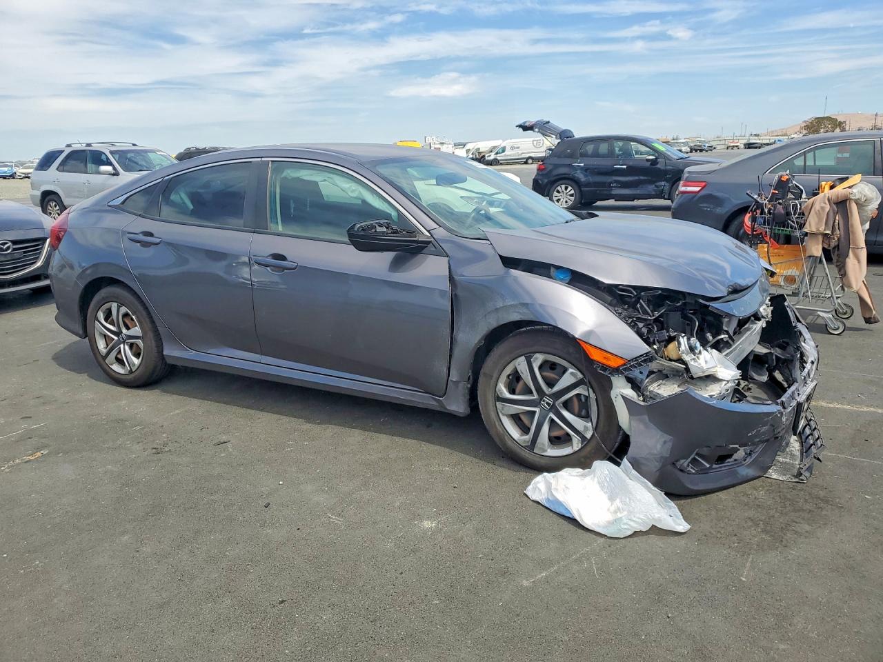 2017 HONDA CIVIC LX — снимка 4