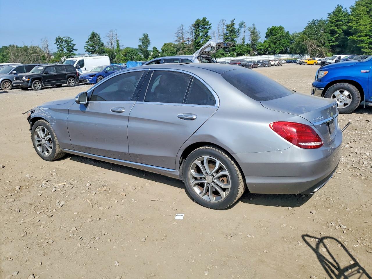 2015 MERCEDES-BENZ C 300 4MATIC — снимка 2