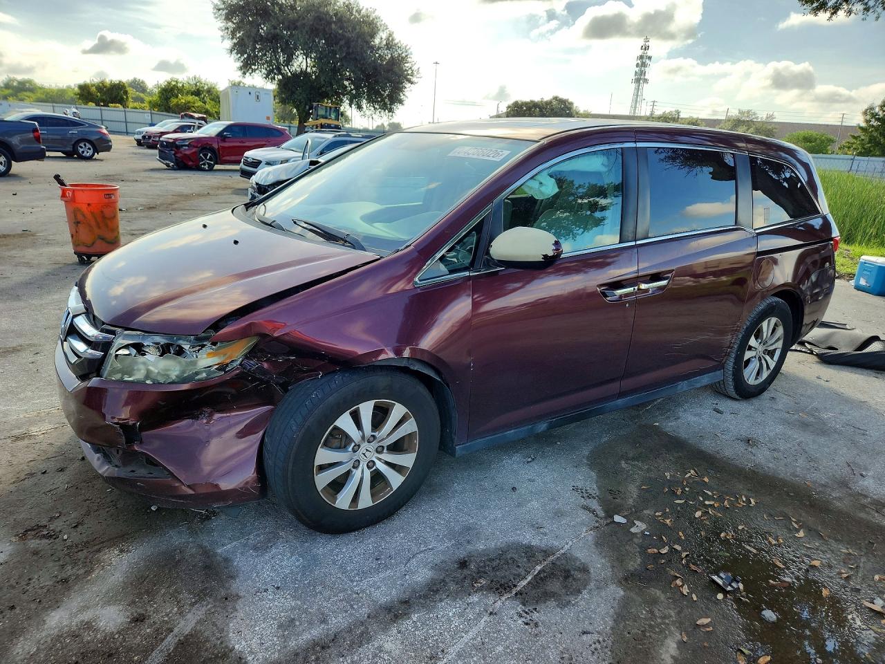 2015 HONDA ODYSSEY EXL