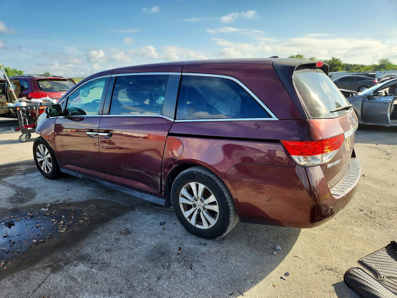 2015 HONDA ODYSSEY EXL — снимка 2