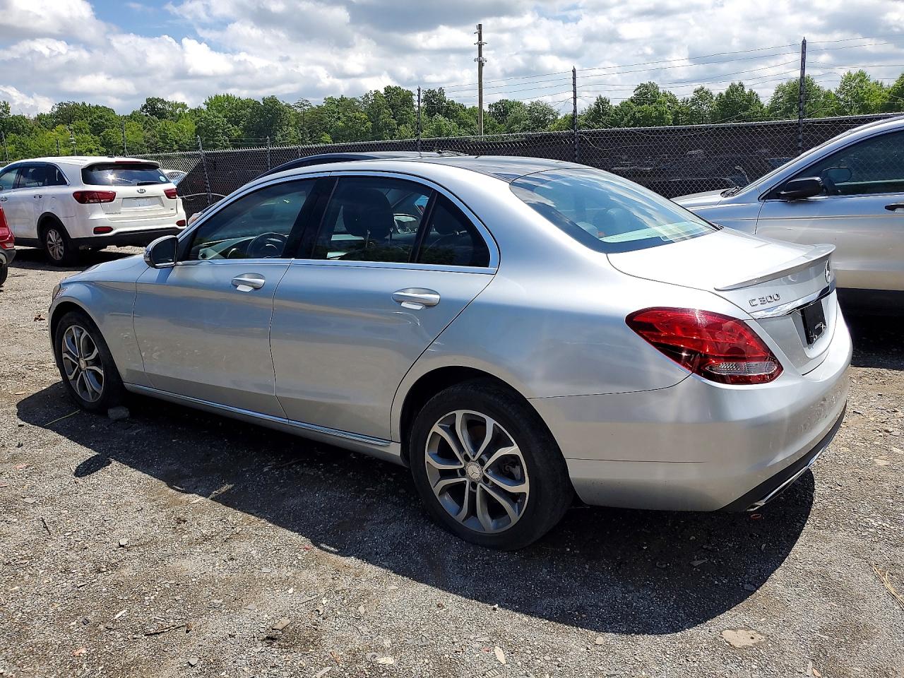 2016 MERCEDES-BENZ C 300 4MATIC — снимка 2