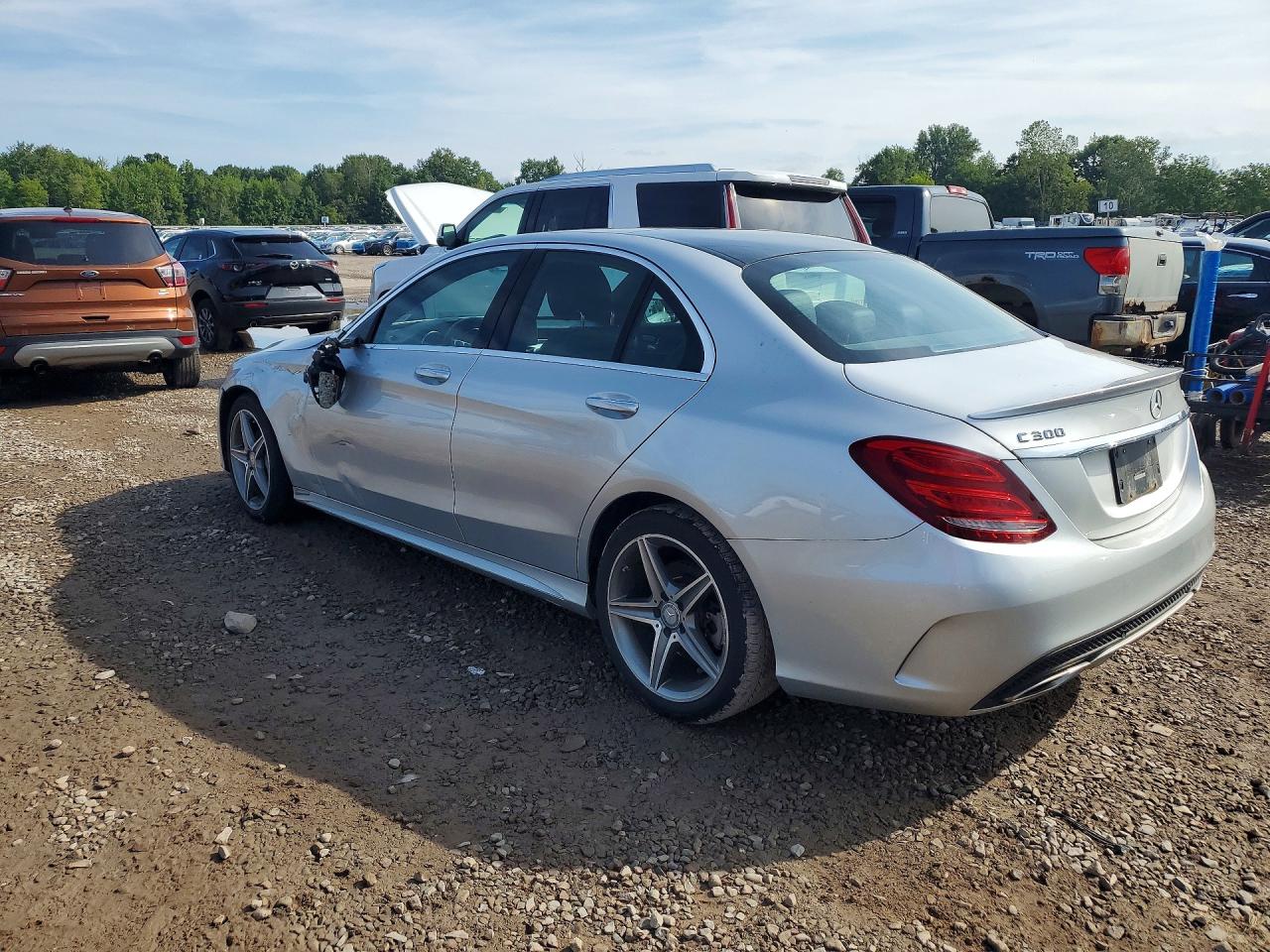 2015 MERCEDES-BENZ C 300 4MATIC — снимка 2