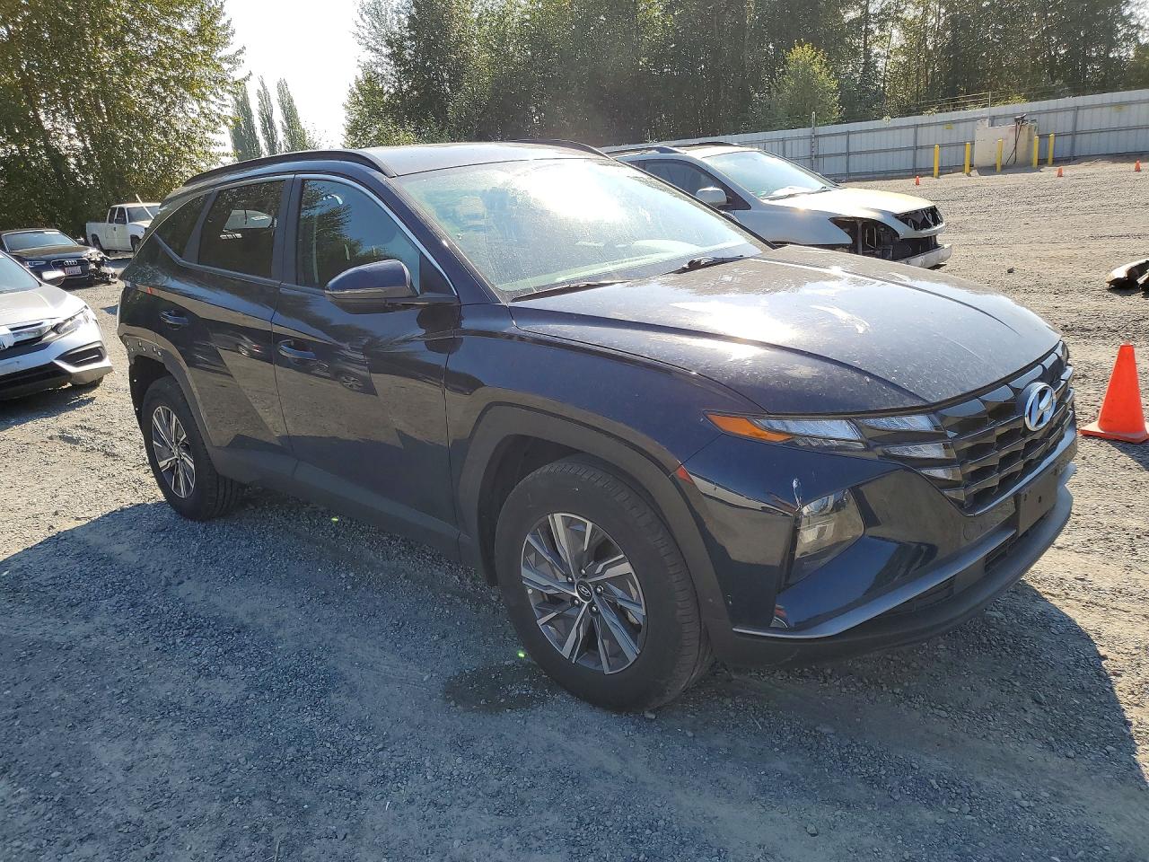 2022 HYUNDAI TUCSON BLUE — снимка 4