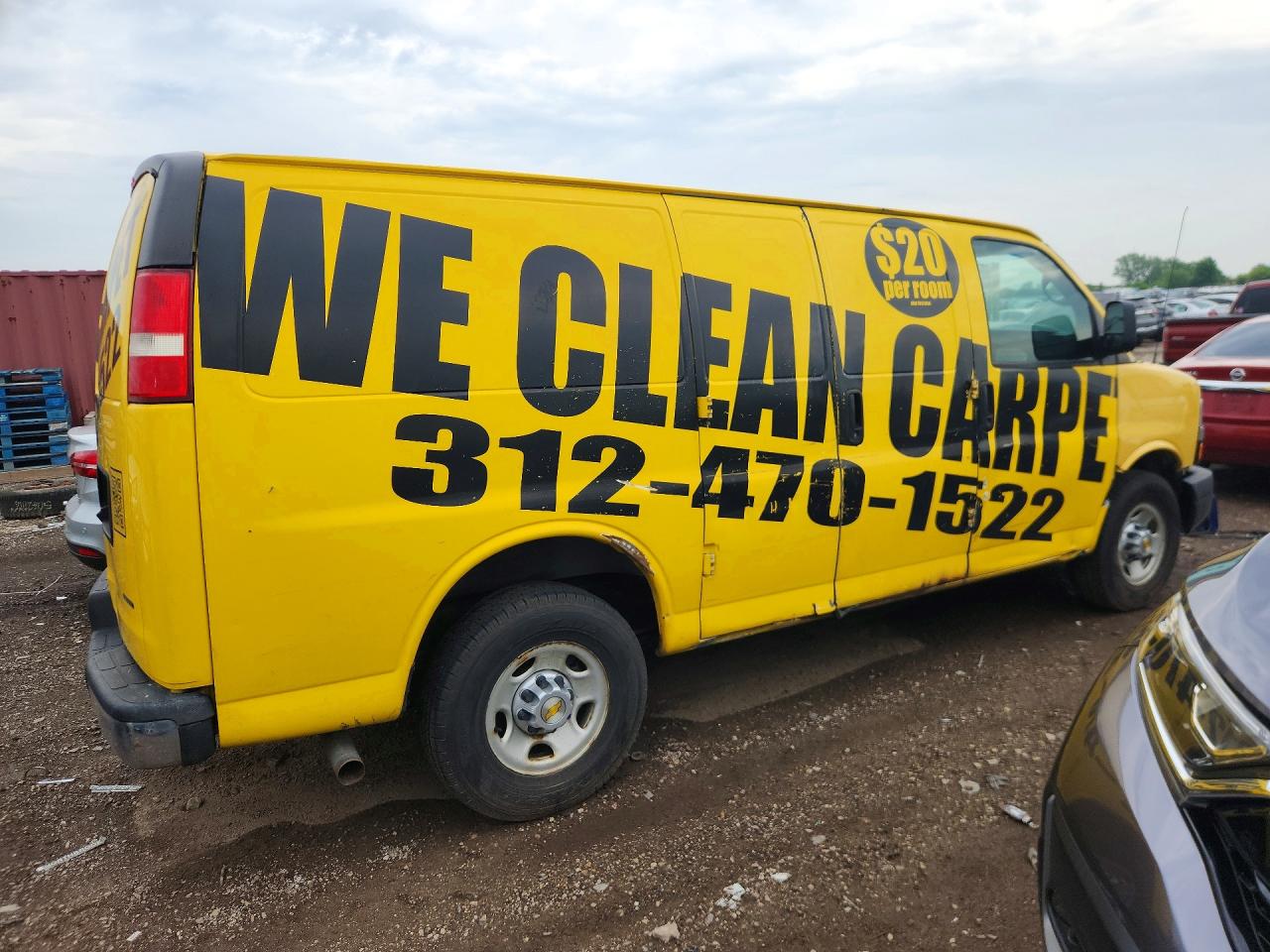 2015 CHEVROLET EXPRESS G2500 — снимка 3