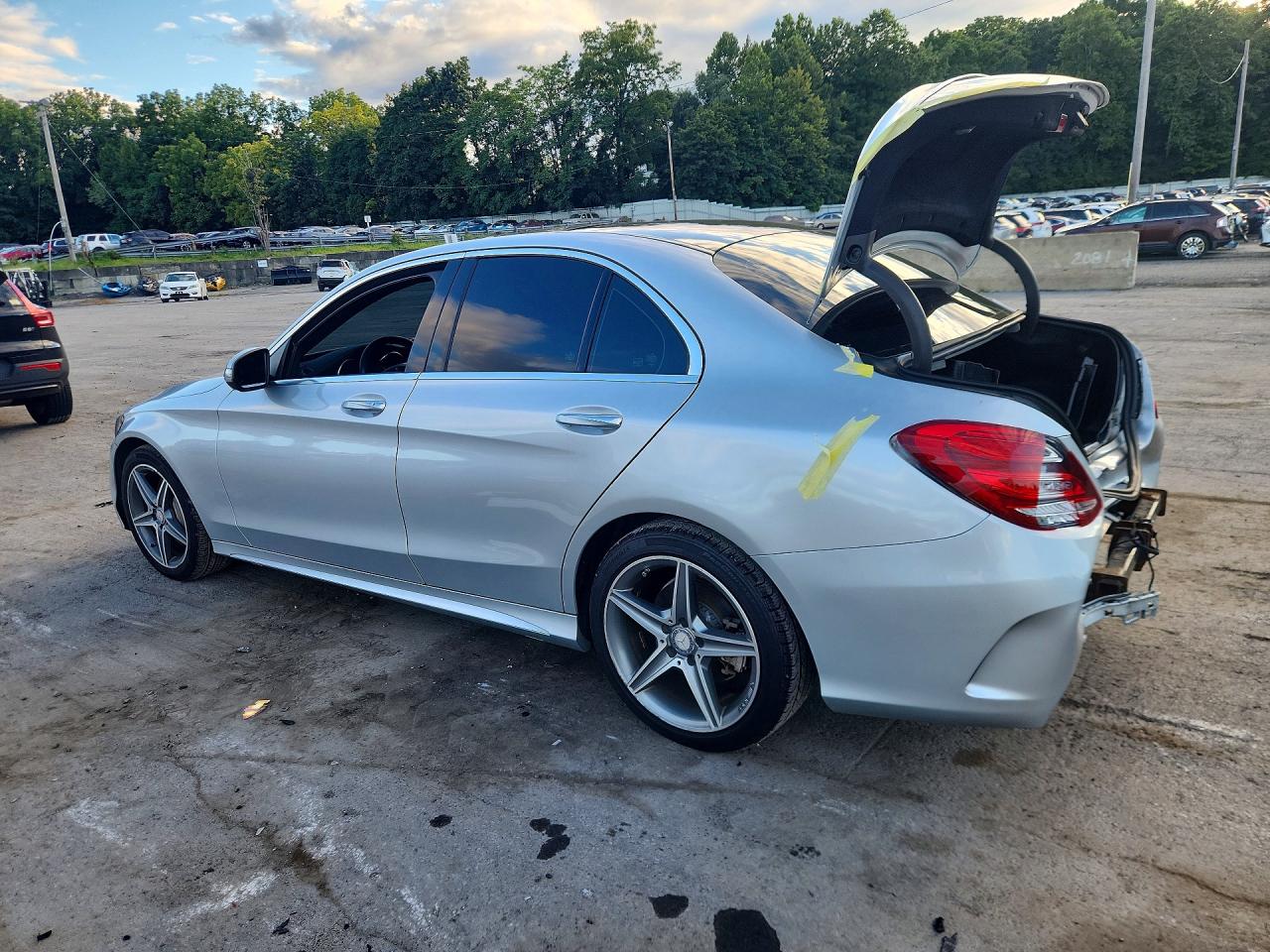 2015 MERCEDES-BENZ C 300 4MATIC — снимка 2