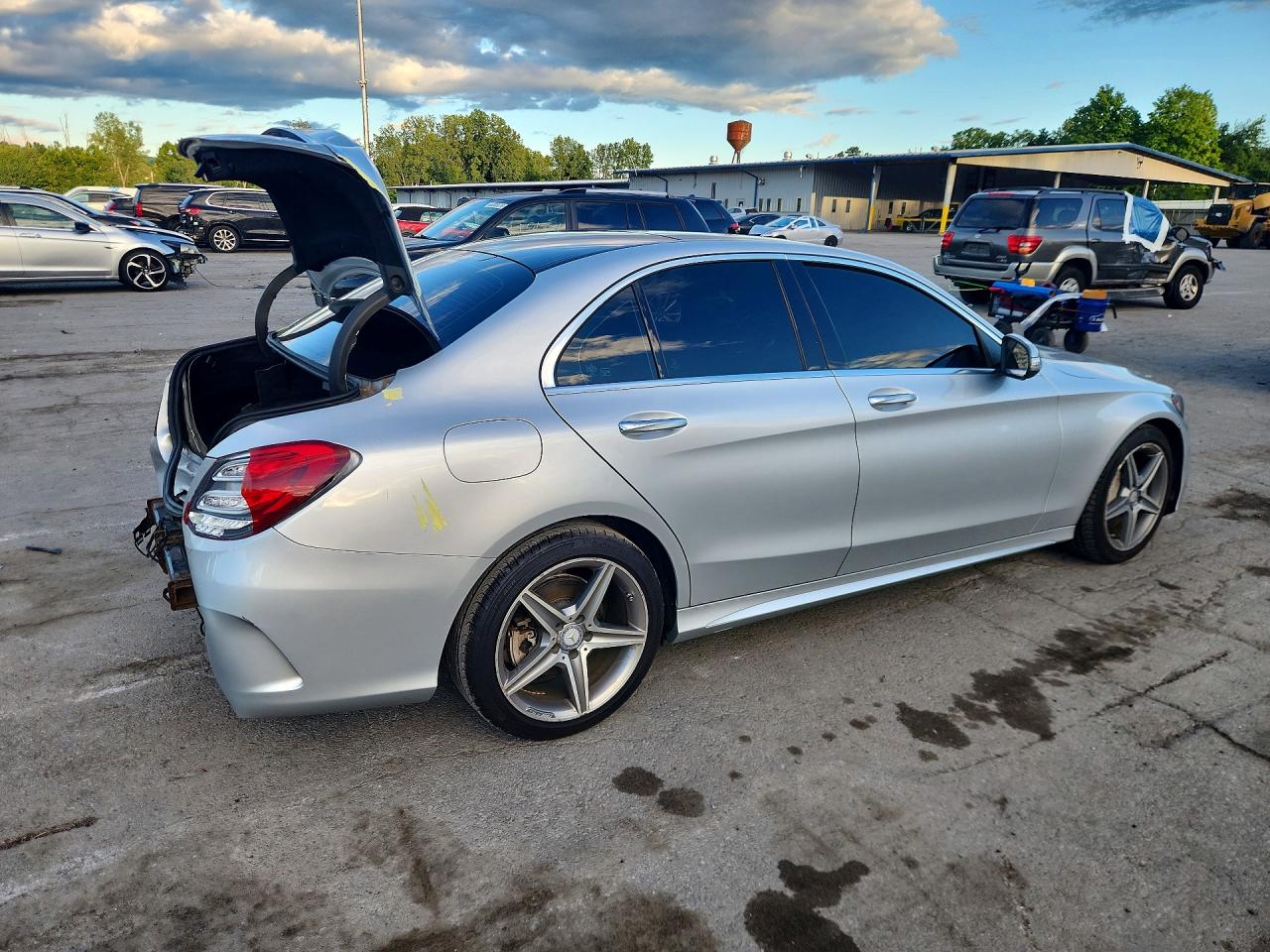 2015 MERCEDES-BENZ C 300 4MATIC — снимка 3