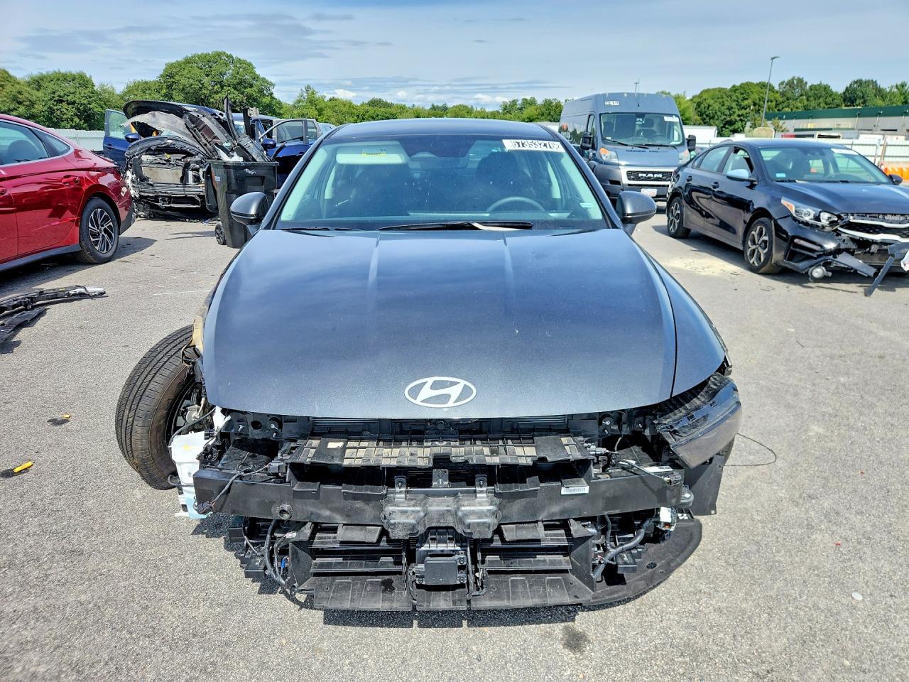 2026 HYUNDAI SONATA HYBRID BLUE — снимка 5