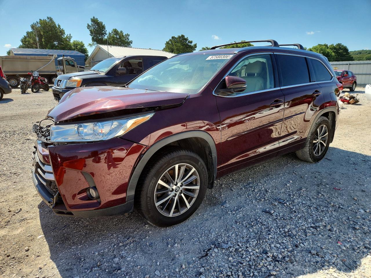 2018 TOYOTA HIGHLANDER XLE