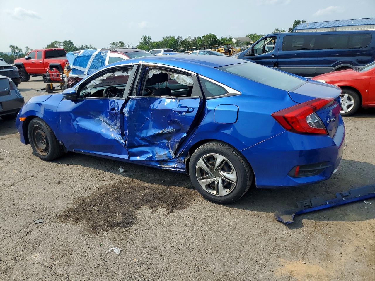 2019 HONDA CIVIC LX — снимка 2