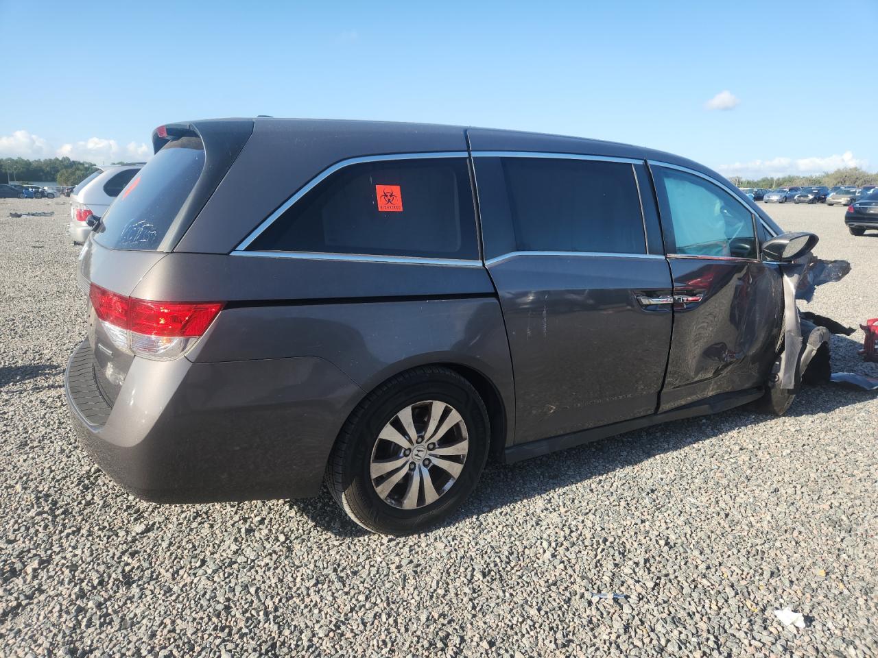2016 HONDA ODYSSEY SE — снимка 3