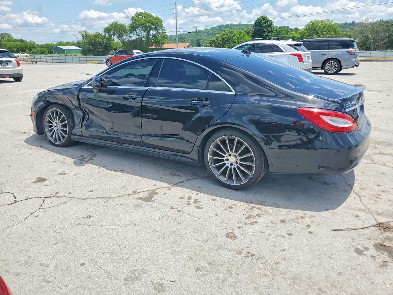 2015 MERCEDES-BENZ CLS 400 4MATIC — снимка 2