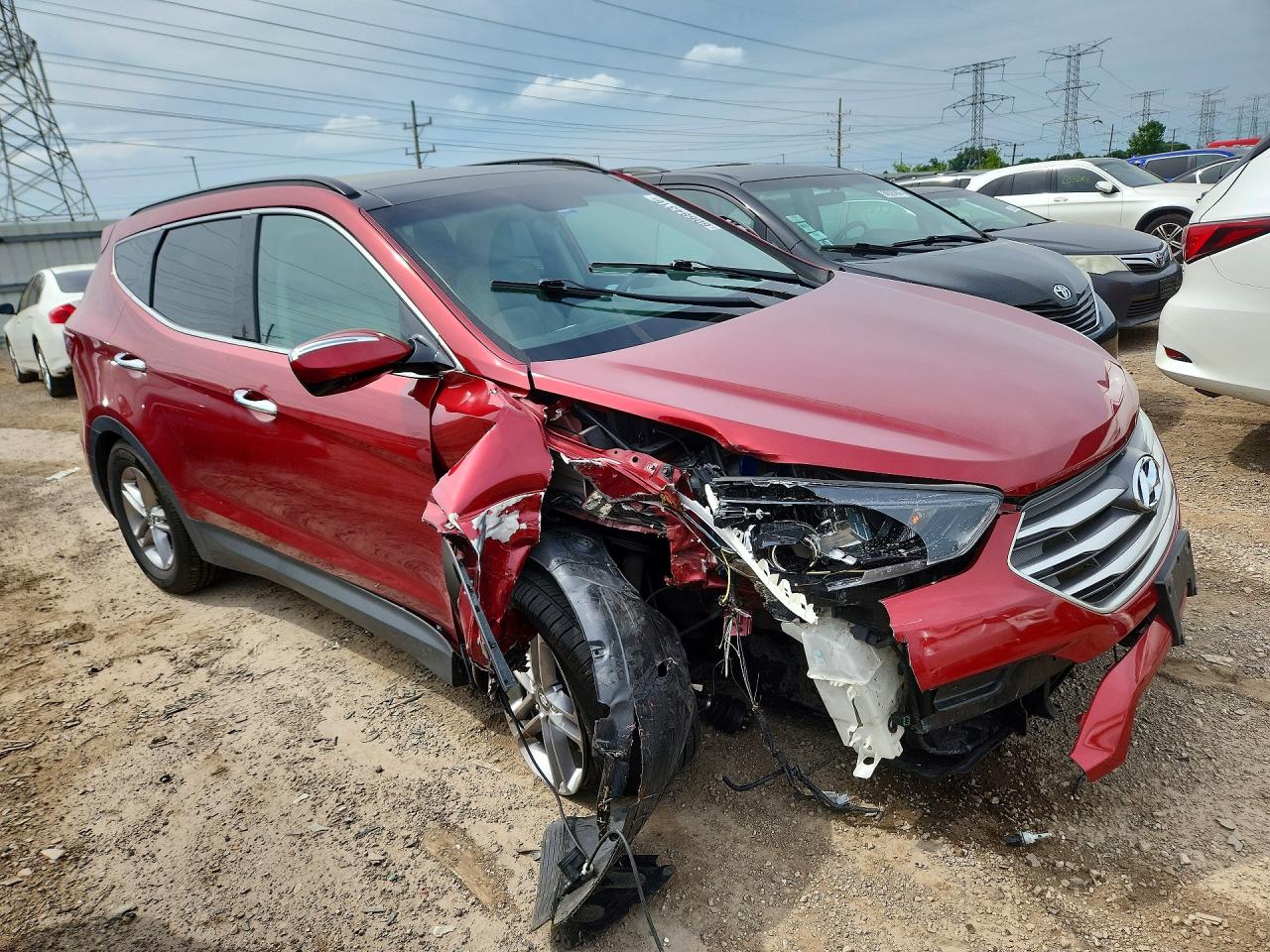 2017 HYUNDAI SANTA FE SPORT 2.4L — снимка 4