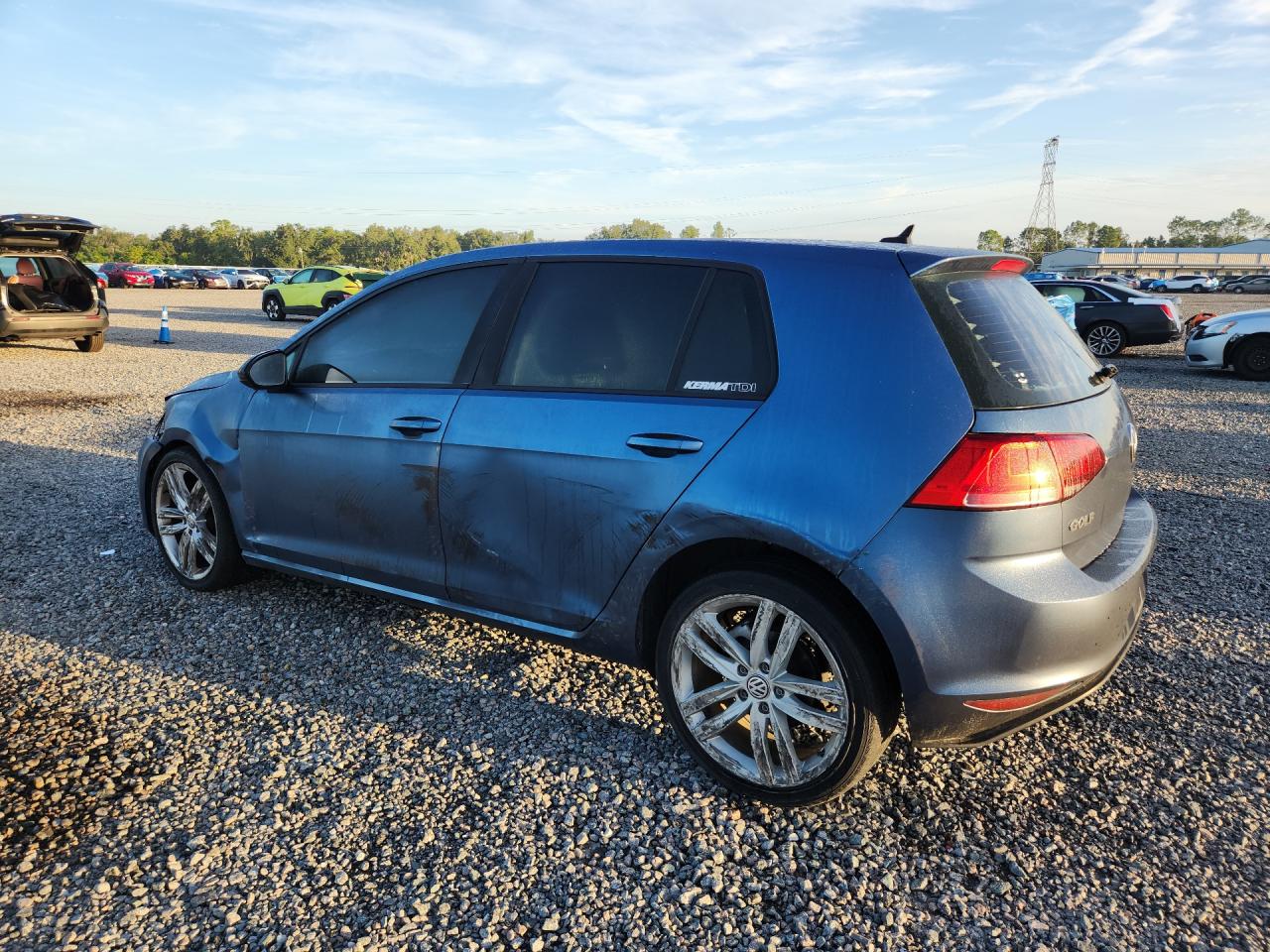 2015 VOLKSWAGEN GOLF TDI — снимка 2