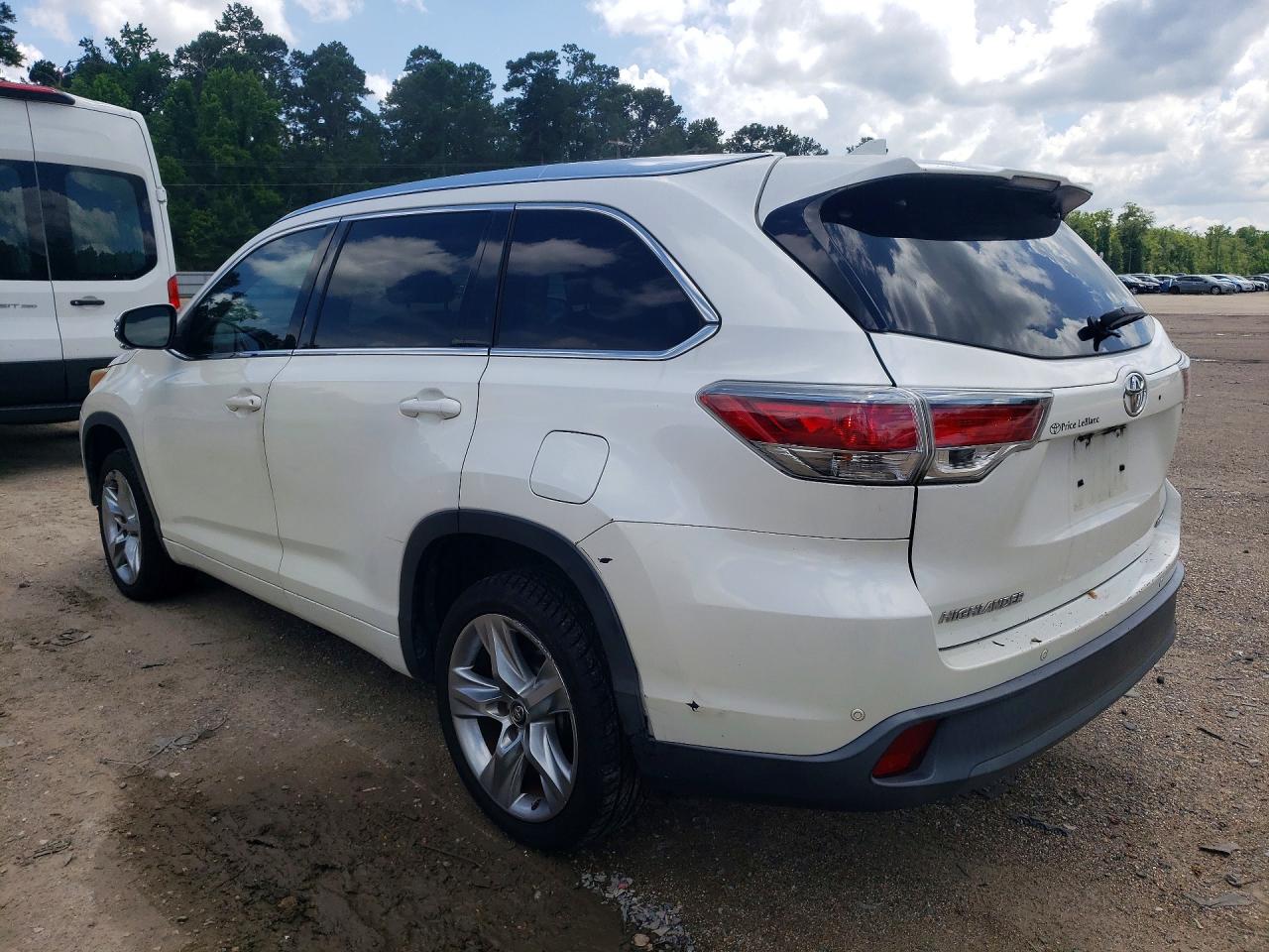 2016 TOYOTA HIGHLANDER LIMITED — снимка 2
