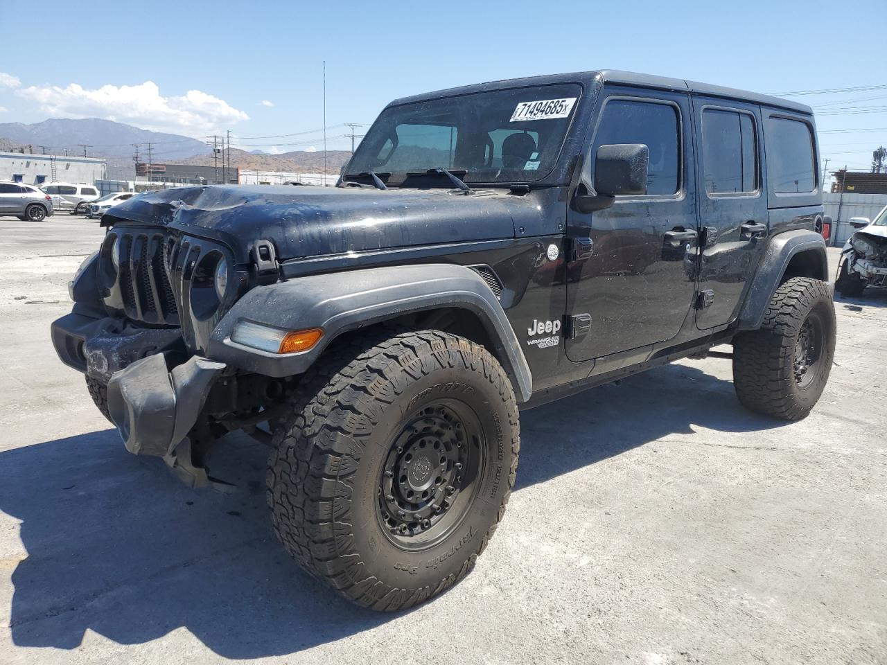2019 JEEP WRANGLER UNLIMITED SPORT