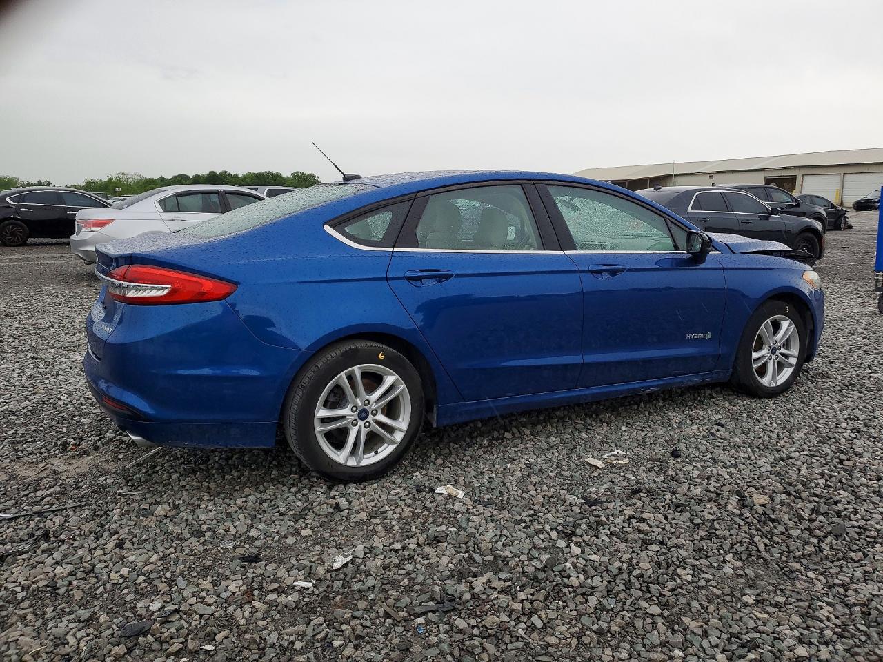 2018 FORD FUSION S HYBRID — снимка 3