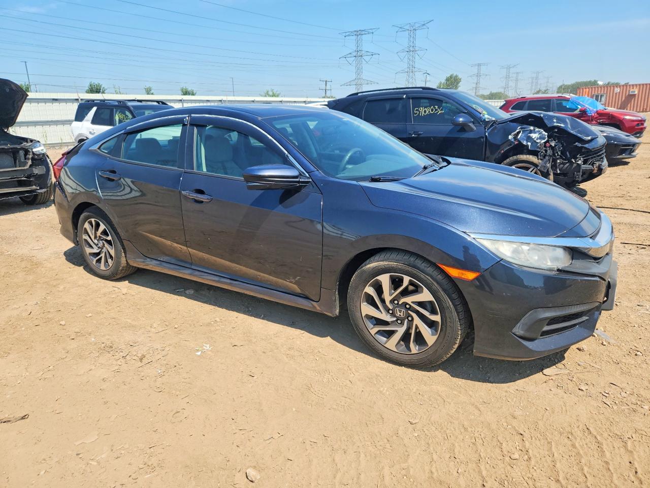 2017 HONDA CIVIC EX — снимка 4