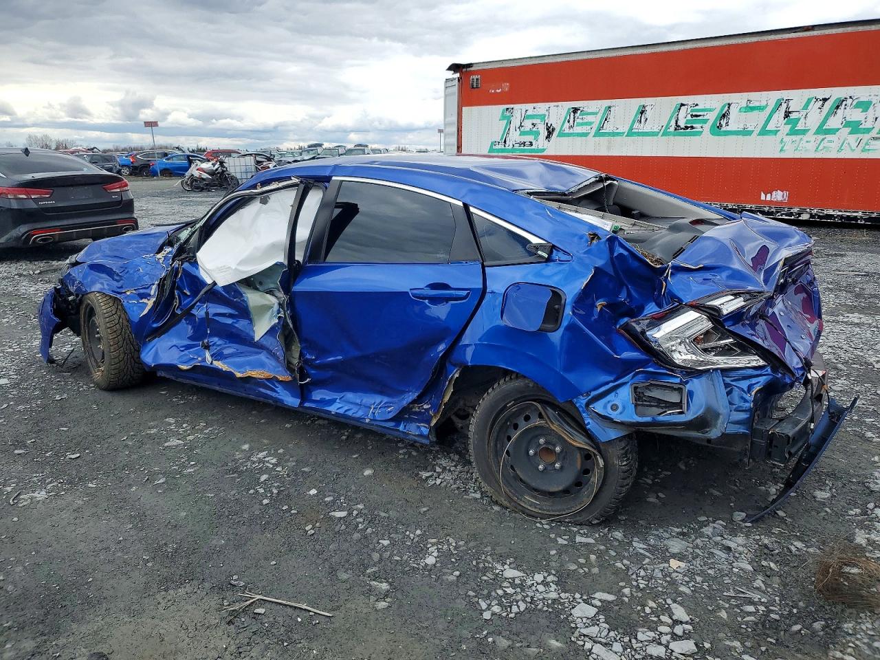 2021 HONDA CIVIC LX — снимка 2