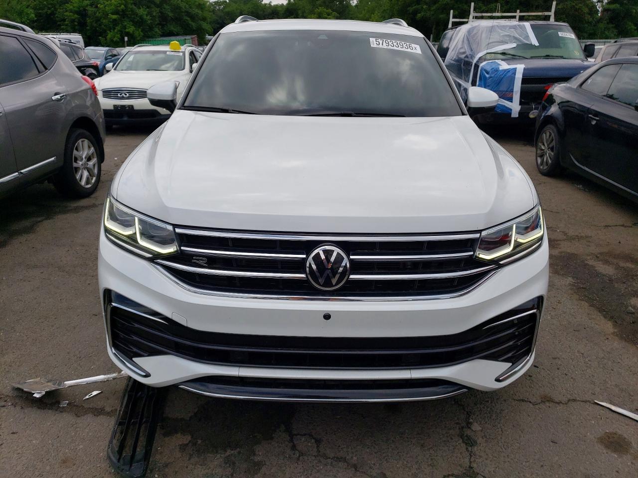 2022 VOLKSWAGEN TIGUAN SEL R-LINE — снимка 5