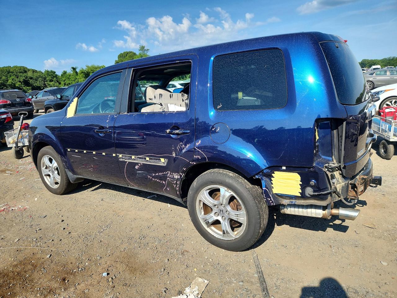 2015 HONDA PILOT EXL — снимка 2