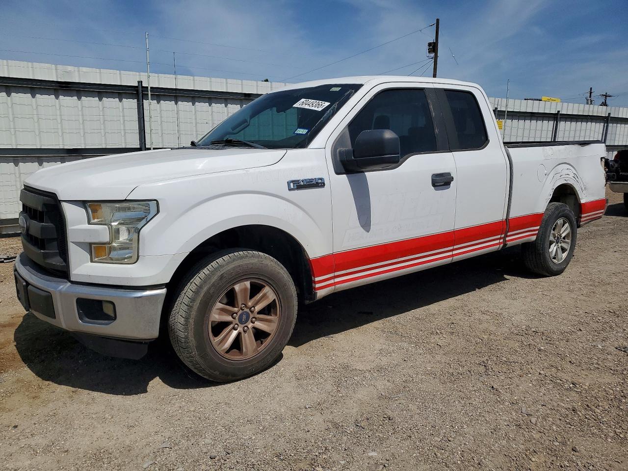 2016 FORD F150 SUPER CAB