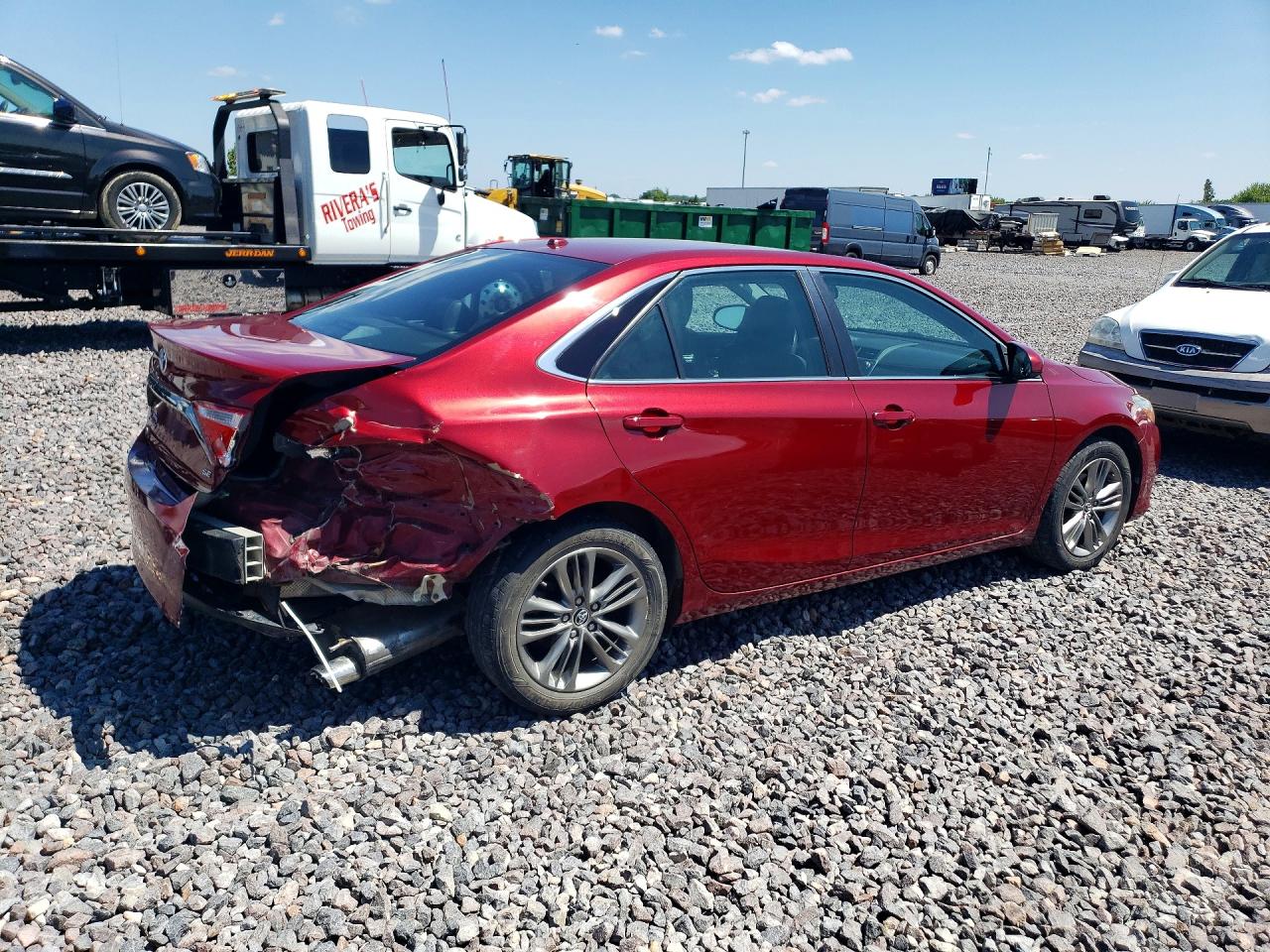 2015 TOYOTA CAMRY SE — снимка 3
