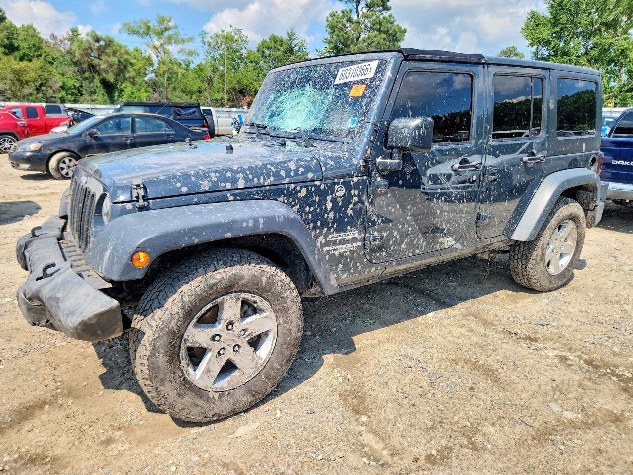 2017 JEEP WRANGLER UNLIMITED SPORT
