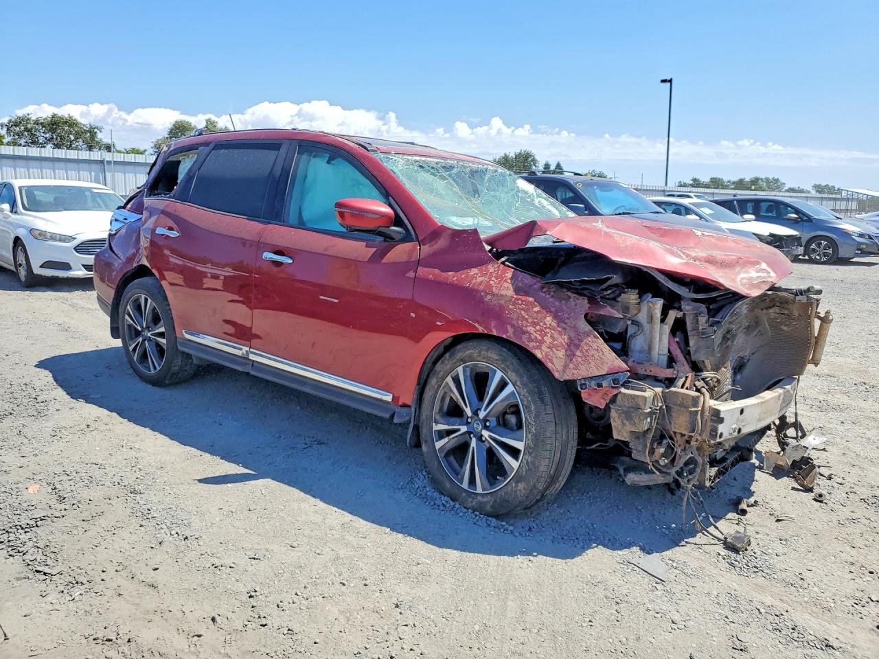 2017 NISSAN PATHFINDER PLATINUM — снимка 4