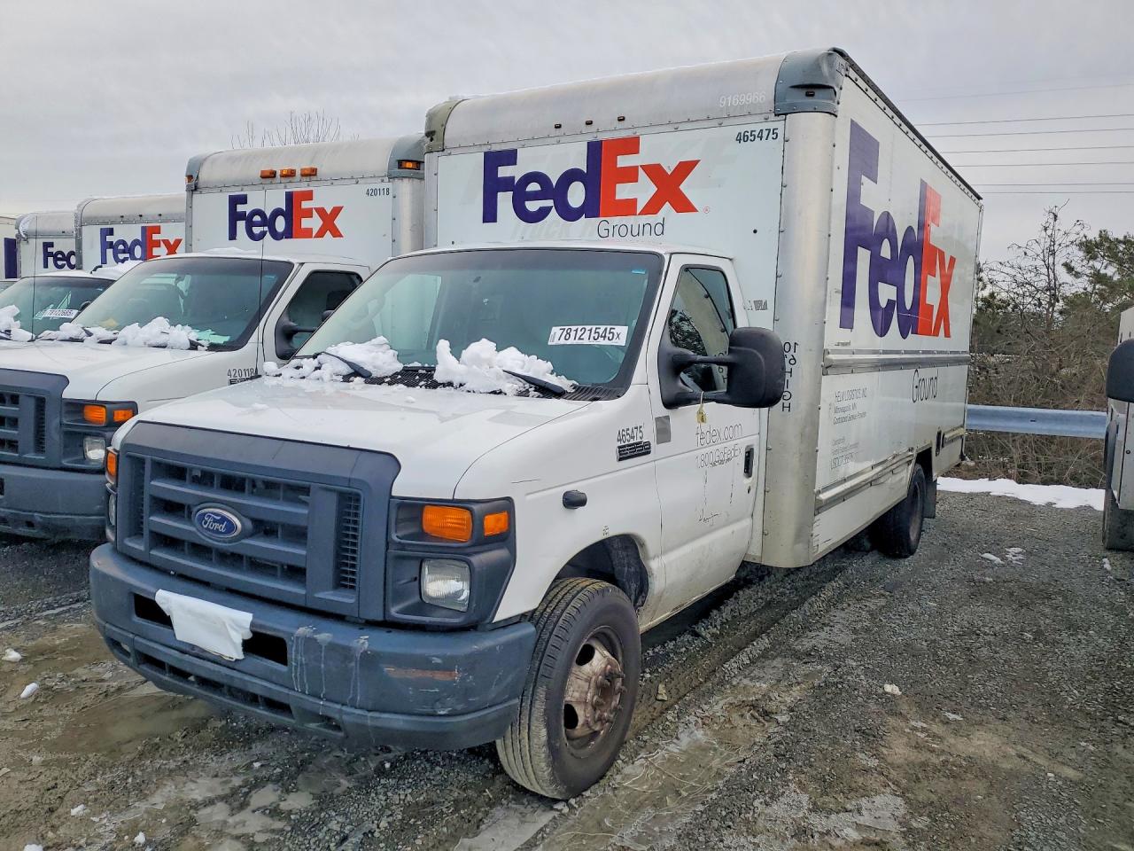 2015 FORD ECONOLINE E350 SUPER DUTY CUTAWAY VAN