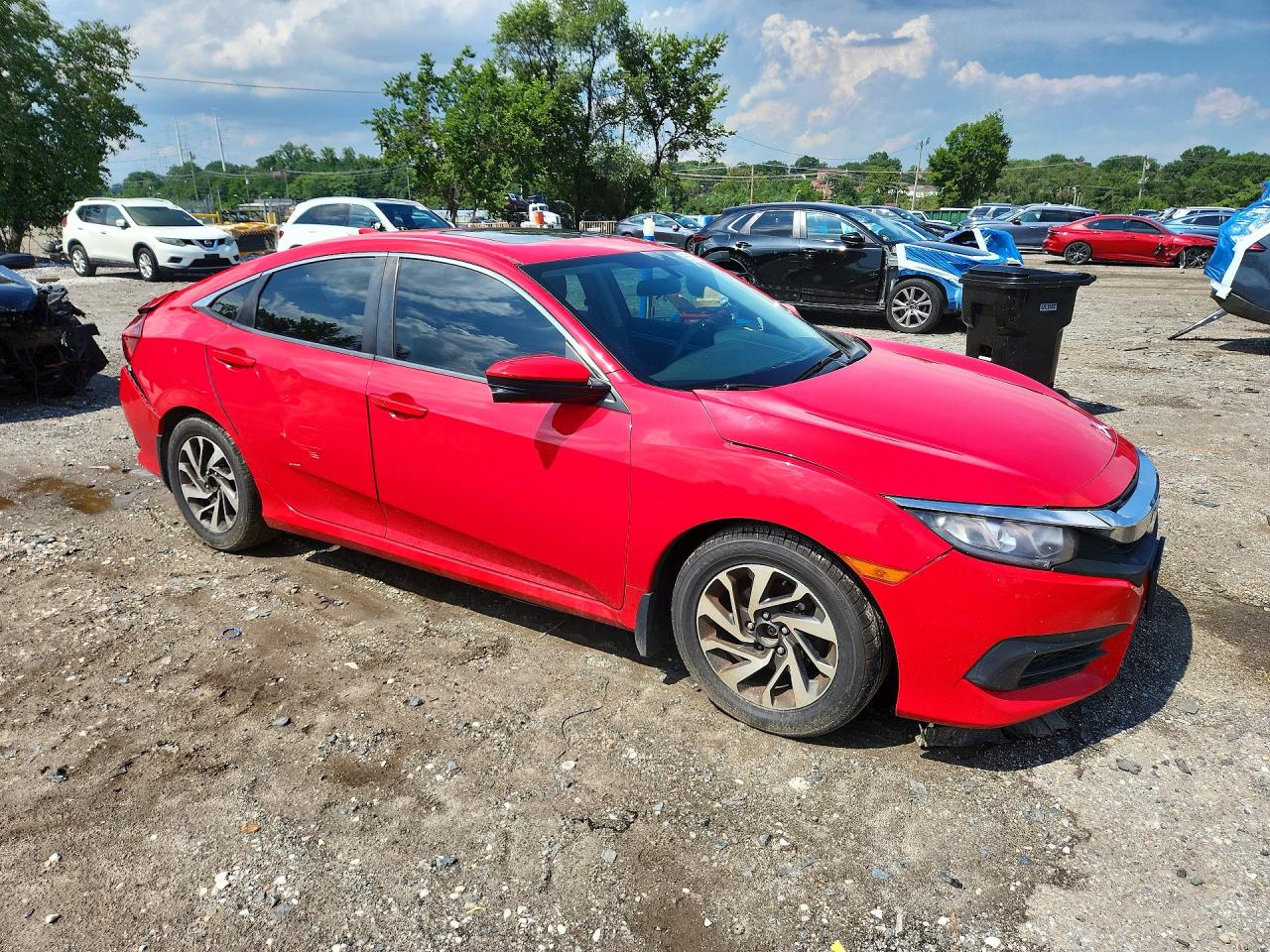 2017 HONDA CIVIC EX — снимка 4