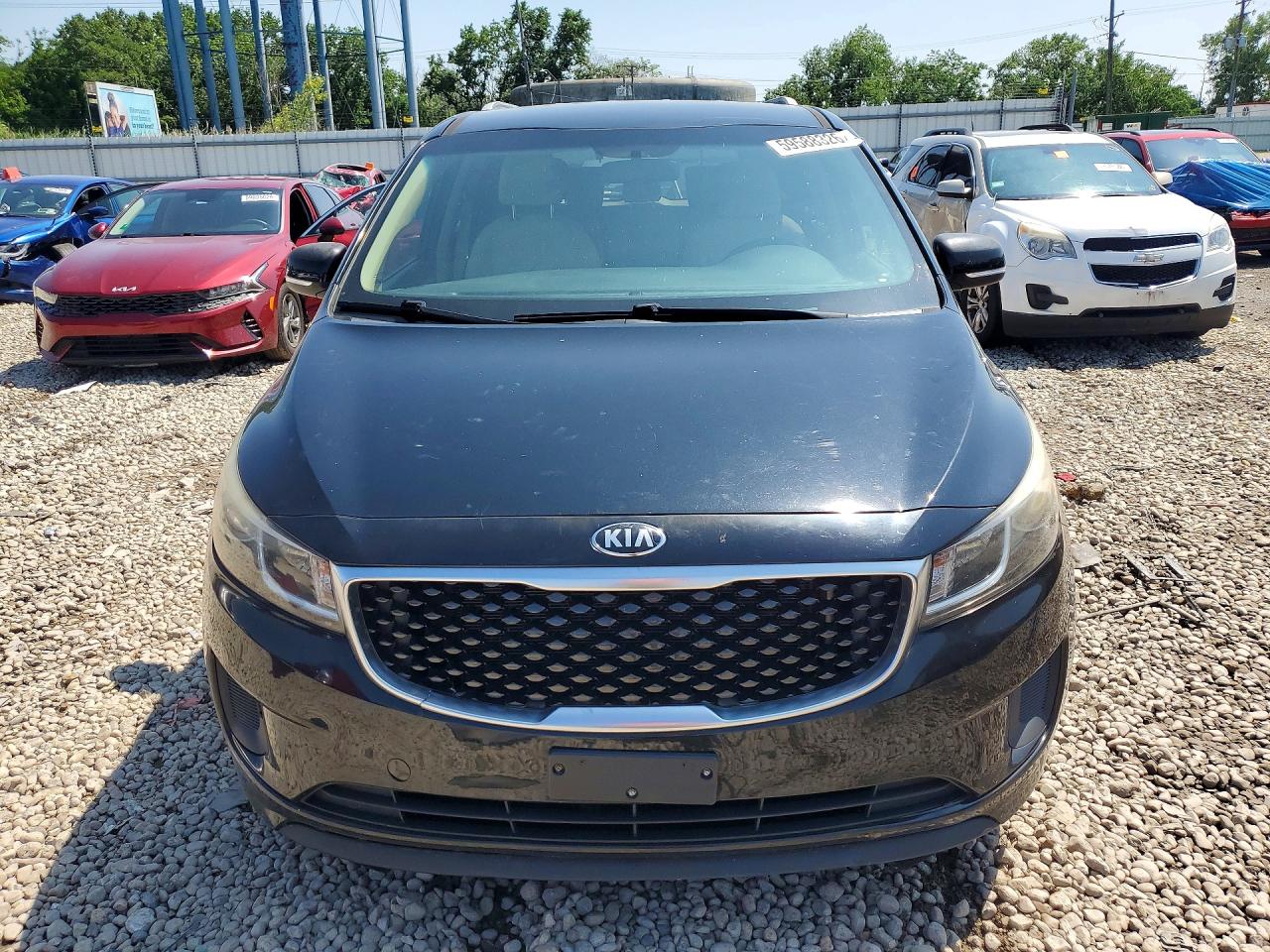2016 KIA SEDONA LX — снимка 5