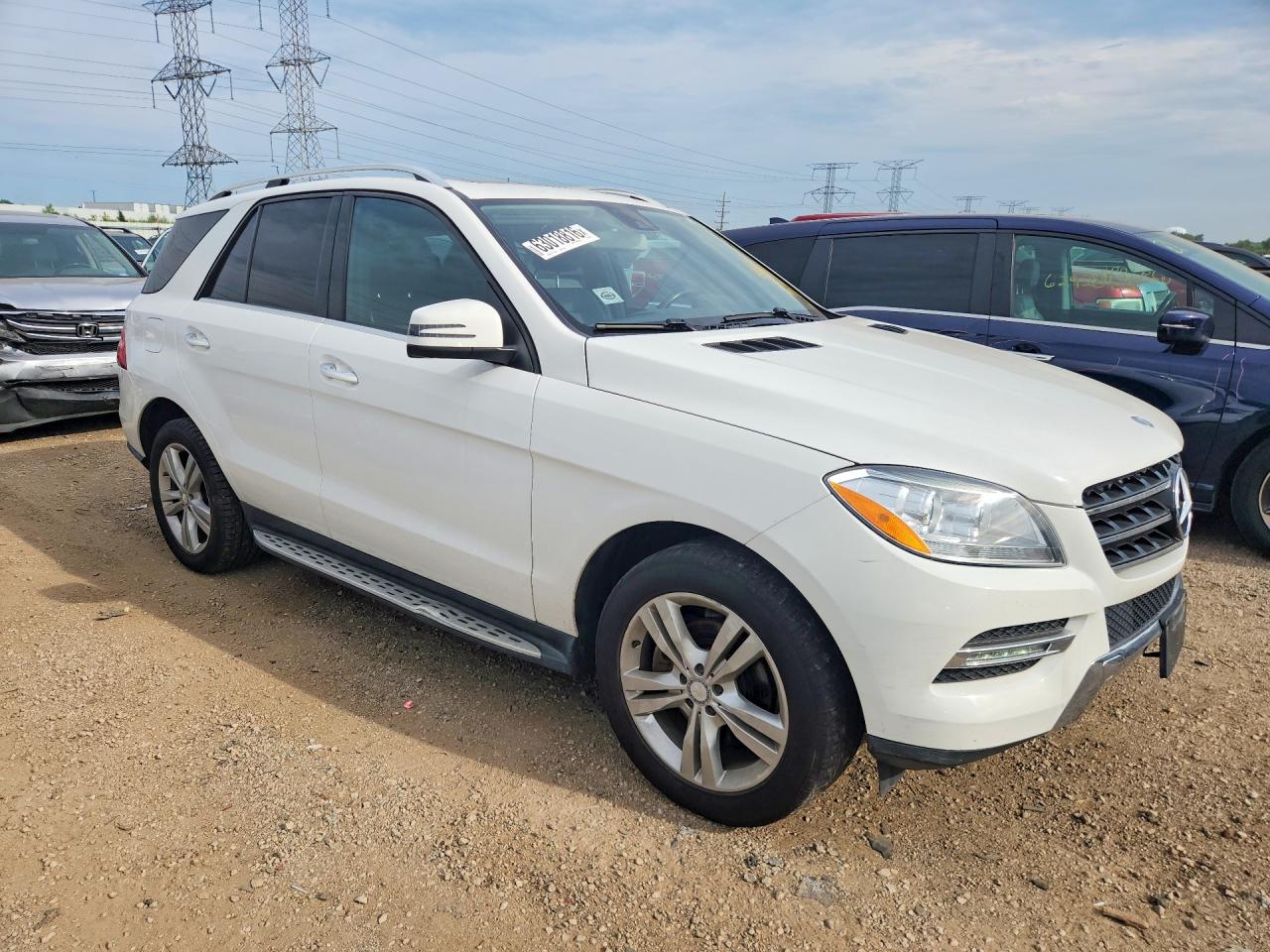 2014 MERCEDES-BENZ ML 350 4MATIC — снимка 4
