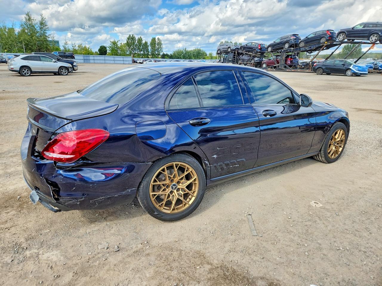 2015 MERCEDES-BENZ C 300 4MATIC — снимка 3