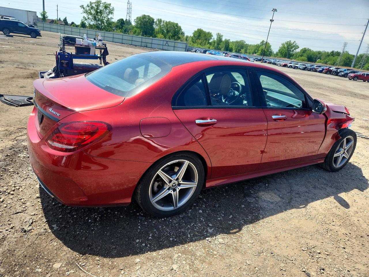 2018 MERCEDES-BENZ C 300 4MATIC — снимка 3